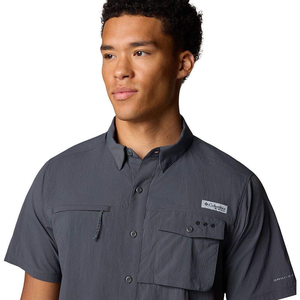 COLUMBIA PFG Wild Cast™ Short Sleeve เสื้อเชิ้ตผู้ชาย