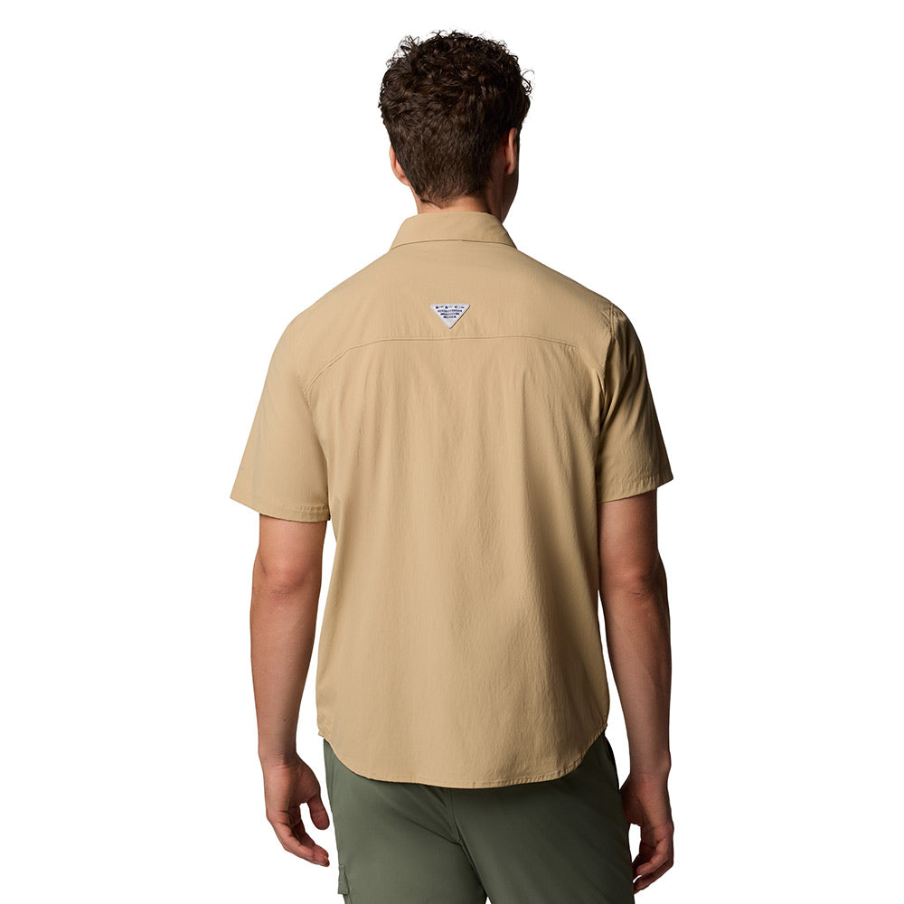 COLUMBIA PFG Wild Cast™ Short Sleeve เสื้อเชิ้ตผู้ชาย