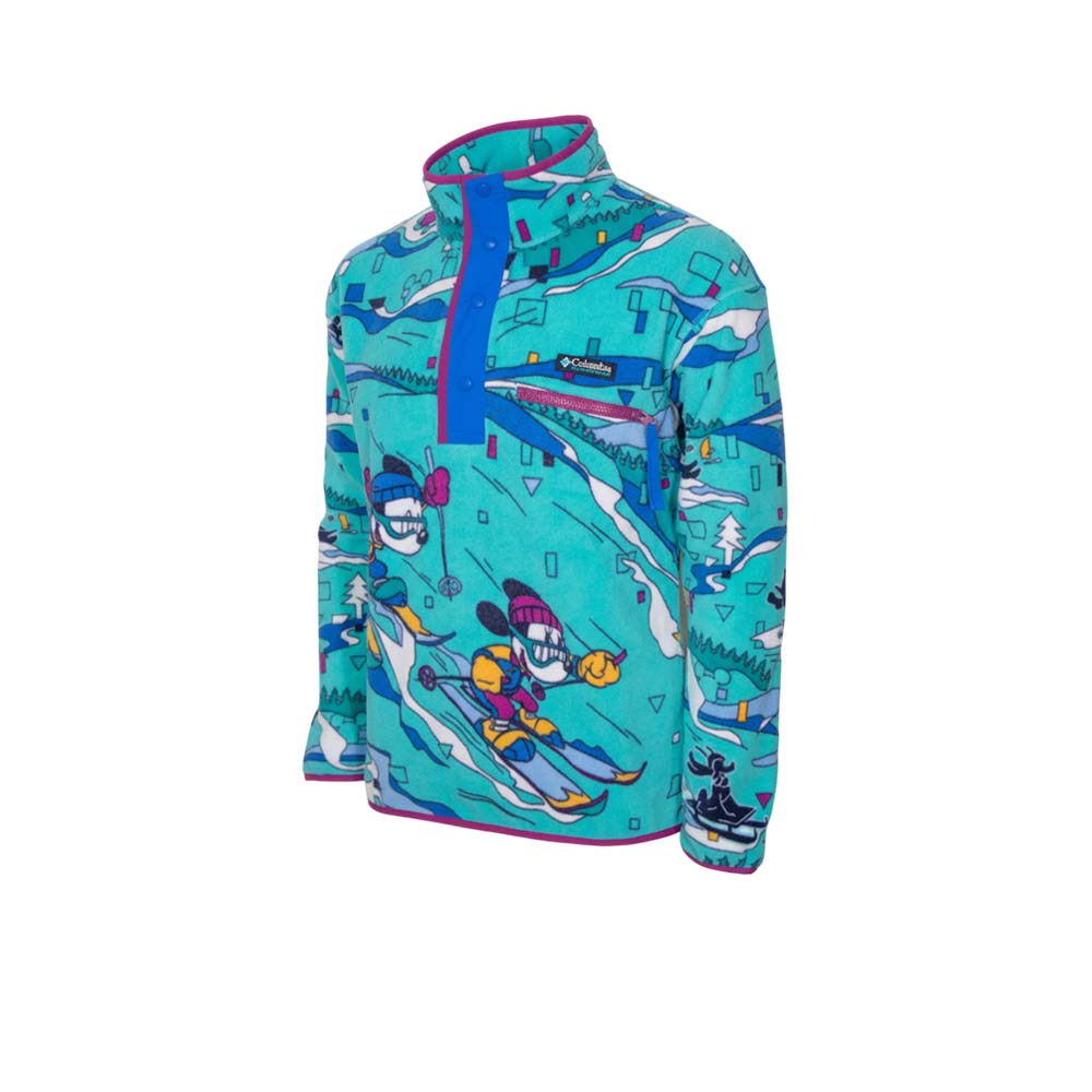 COLUMBIA CSC x Disney Half Snap เสื้อลำลองแขนยาวผู้ชาย