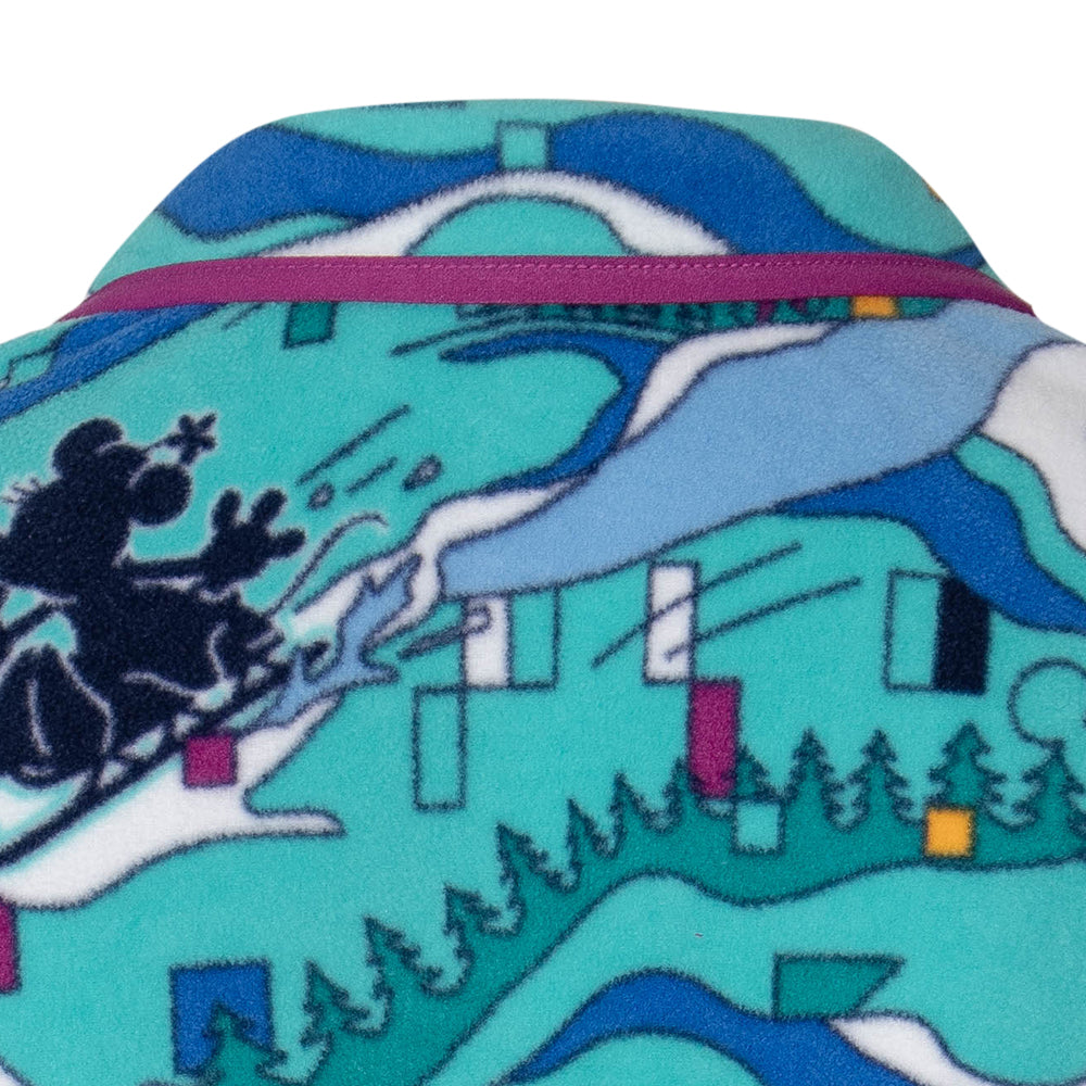 COLUMBIA CSC x Disney Half Snap เสื้อลำลองแขนยาวผู้ชาย