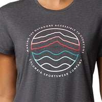 COLUMBIA Sloan Ridge™ Technical Graphic เสื้อยืดผู้หญิง