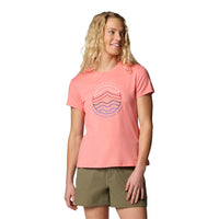 COLUMBIA Sloan Ridge™ Technical Graphic เสื้อยืดผู้หญิง