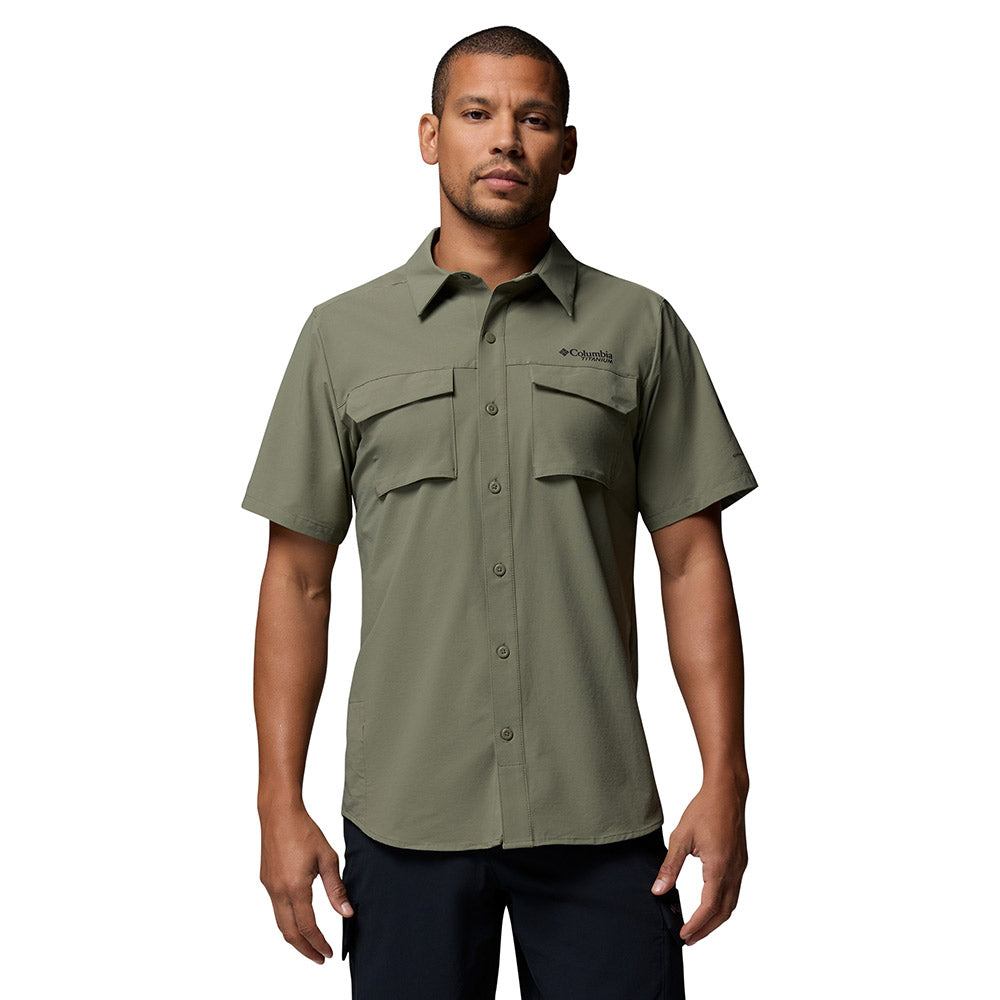 COLUMBIA Silver Ridge™ Elite Short Sleeve Woven เสื้อเดินป่าผู้ชาย