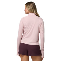 COLUMBIA Stealth Spring Long Sleeve Half Zip Women's Running T-Shirt
