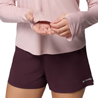 COLUMBIA Stealth Spring Long Sleeve Half Zip Women's Running T-Shirt