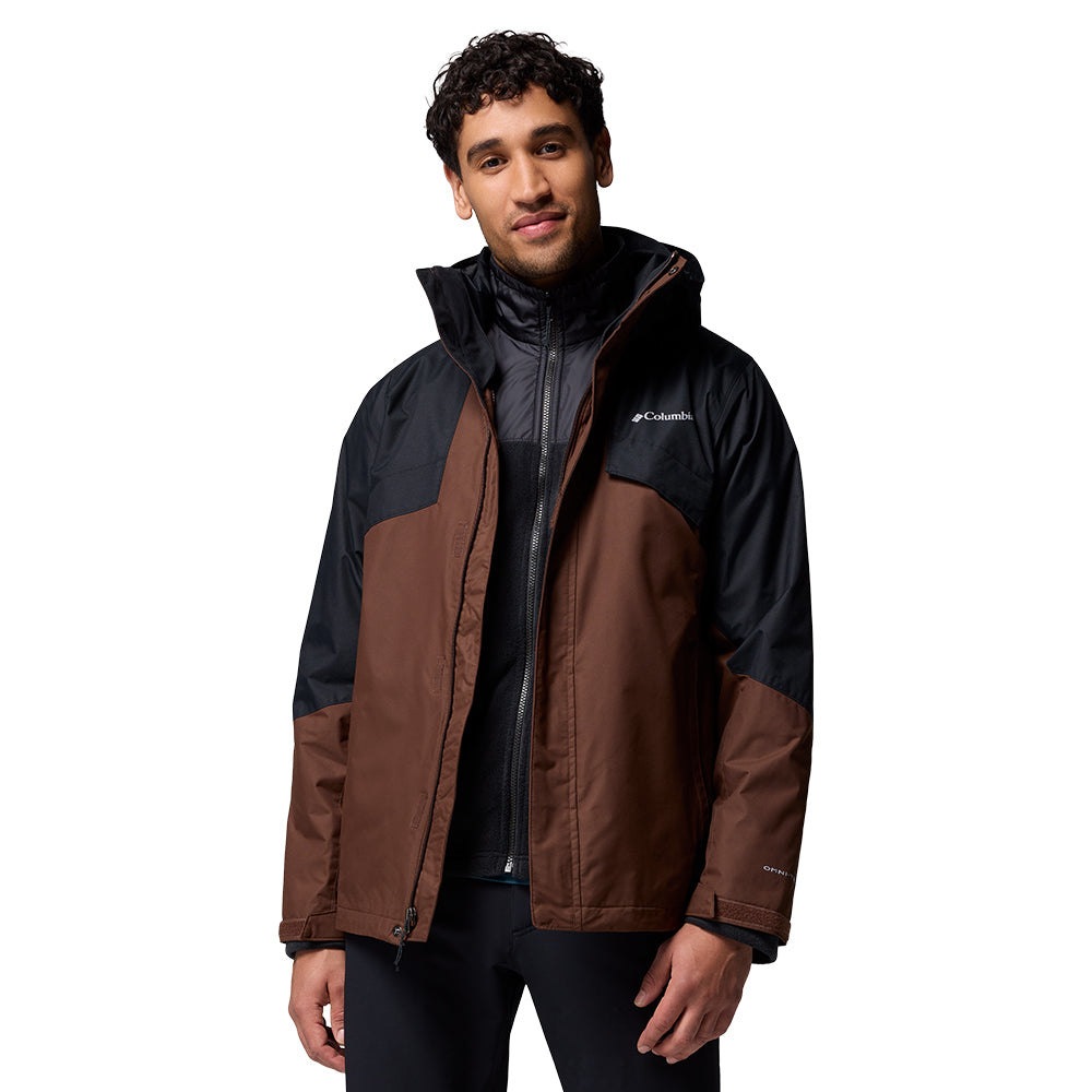 Columbia スタジャン XL ブラウン/ブラック 60% OFF on COLUMBIA Bugaboo™ III Fleece Interchange Men's Jacket